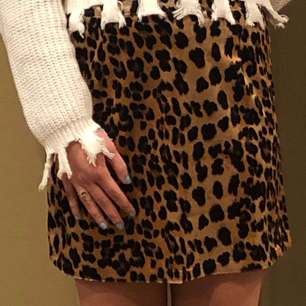 Cheetah Skirt
